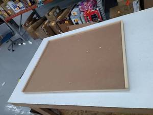 lot 27233 image: Puzzle board with drawers,35in. x 27in.