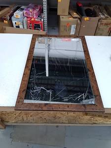 lot 27244 image: Songmics Wall Mount Mirror