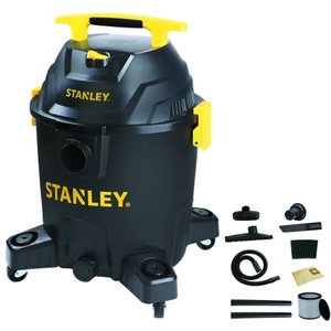 lot 27251 image: Stanley 10 Gallon, 6.0 Peak Horsepower WetDry Poly Vacuum