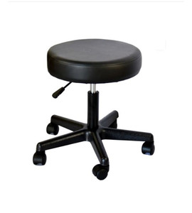 lot 27261 image: Office swivel stool,Black
