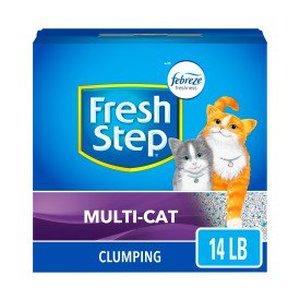 lot 27294 image: 3 - Fresh Step Multi-Cat Scented Litter, 14lbs