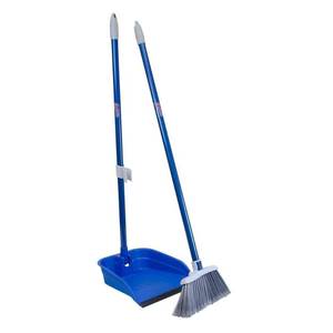 lot 27297 image: Quickie Stand and Store Lobby Broom and Dustpan
