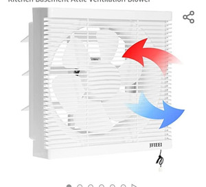 lot 27350 image: JFIEEI Window Exhaust Fan