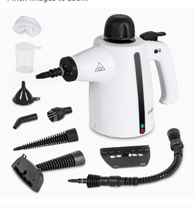 lot 27354 image: Commercial Care Handheld Steamer Steam Cleaner, White