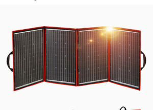 lot 27442 image: Dokio foldable solar panel mono,18v