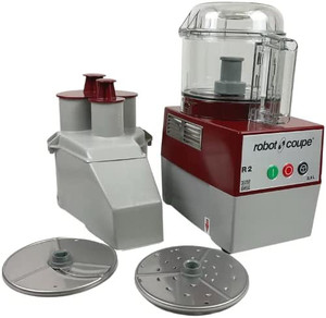 lot 58420 image: Robot Coupe R2N CLR Continuous Feed Combination Food Processor with 2.9 Liter Clear Polycarbonate Bowl, 1 HP, 120 Volt