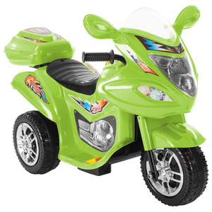 lot 58421 image: 80-FL238D-G Ride-On Toy Trike Motorcycle - Green
