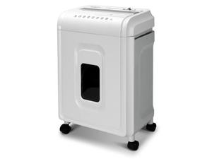 lot 58434 image: Aurora High-Security 8-Sheet Micro-Cut Paper, CDDVD and Credit Card Shredder, WhiteGray