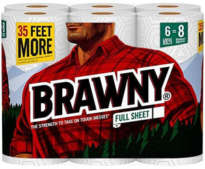 lot 58438 image: Brawny Paper Towels