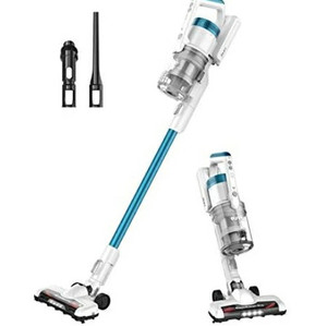 lot 58470 image: Eureka RapidClean Pro Lightweight Cordless Vacuum Cleaner, High Efficiency Powerful Digital Motor LED Headlights, Convenient Stick and Handheld Vac, Essential, White