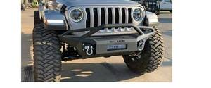 lot 58692 image: Front Bumper Matte Black 1 Piece Only