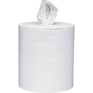 lot 59294 image: Scott Essential Roll Control Center Pull Paper Towels (01032) with Fast-Drying Absorbency Pockets, Perforated Full-Sized Hand Paper Towels, White (6 Rolls per Case, 4,200 Sheets Total)