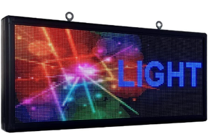 lot 59350 image: P6 led sign 40 x 18 outdoor full color with high resolution programmable led scrolling display$399.40