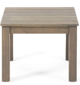 lot 59384 image: Christopher Knight Home 312148 Obreanna Outdoor End Table, brown patina (could be missing pieces)