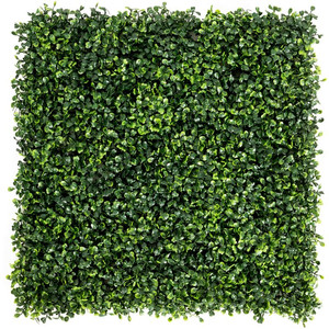 lot 59388 image: Costway 12 PCS 20x20 Artificial Boxwood Plant Wall Panel Hedge Privacy Fence