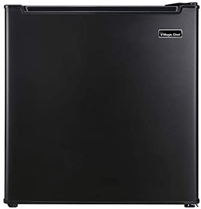 lot 59409 image: 1.7Cu. Ft. Black Mini Refrigerator with Cooler Compartment