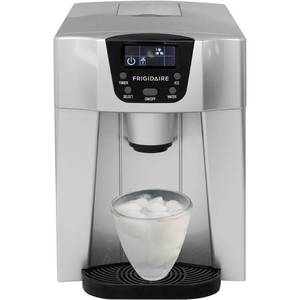 lot 59579 image: Frigidaire - 11 26-Lb. Icemaker - Silver