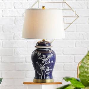lot 59594 image: Jonathan Y Gracie Ginger Jar CeramicMetal Led Table Lamp(sold as is)