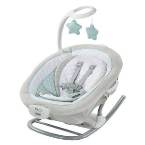 lot 59635 image: Graco Duet Glide Gliding Baby Swing with Portable Rocker, Winfield(factory sealed new)