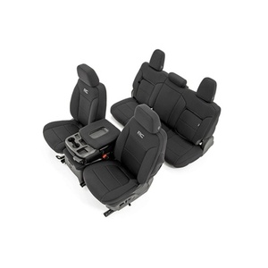 lot 59646 image: Rough Country Parts, Rough Country Neoprene Seat Covers Black Front And Rear