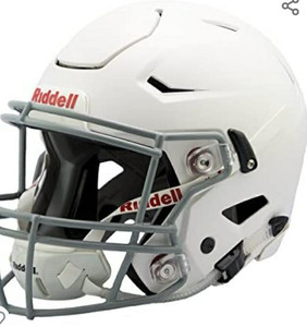 lot 60779 image: Speedflex Youth Helmet White Large Side Impact Protection Mandible Protection