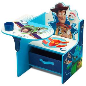 lot 60794 image: Disney Pixar Toy Story 4 Chair Desk with Storage Bin - Delta Children