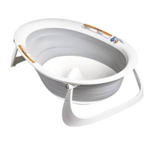 lot 60804 image: Boon Naked 2 Baby Bath Tub - Gray