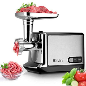 lot 1148 image: Electric Meat Grinder Powerful Electric Food Meat Grinder, Heavy Duty Multifunction Meat Mincer Sausage Stuffer with Sausage Tube
