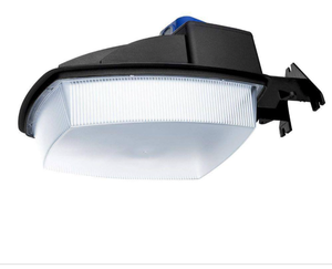 lot 1188 image: Barn Light 120-Watt (600-Watt Equivalent) Integrated LED Black Weather Resistant Area Light 5000K 2 pack