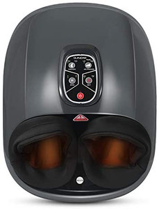 lot 1207 image: Shiatsu Foot Massager with Heat, Deep Kneading Air Compression Feet Massage Machine for Neuropathy Pain and Circulation - 6 Intensities 2 Heating 2 Mode & 2 Speeds varies slightly from stock photo