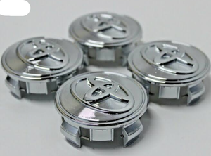 lot 1238 image: TOYOTA CHROME look CENTER WHEEL CAPS