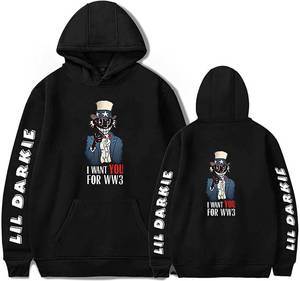 lot 5280 image: LIK EPOCH Lil Darkie Hoodie Sweatshirt Mens Novelty Hoodie 3D Printed Hooded Unisex Long Sleeve Sweatshirt 1 each size 4XL