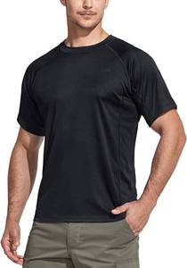 lot 5292 image: CQR Mens UPF 50 UV Sun Protection Outdoor Shirts, Athletic Running Hiking Short Sleeve Shirt, Cool Dry fit T-Shirts size L