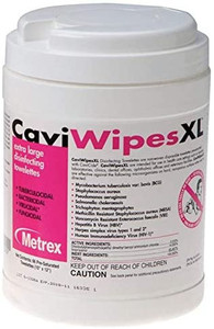 lot 8035 image: CaviWipes XL Surface Disinfectant Premoistened Wipe  1 lb  160 wipes