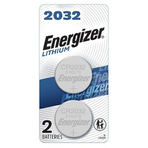 lot 8043 image: Energizer - 2032 Batteries (2 Pack), 3V Lithium Coin Batteries 4 batteries total