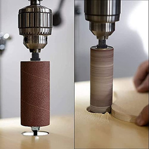 lot 8049 image: Ryobi Oss450 Oscillating Spindle 50 Grit Sanding Sleeves - 12341 Coarse