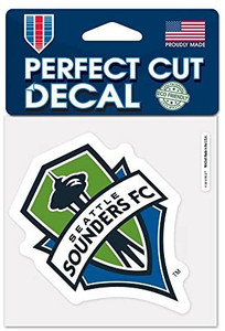 lot 8101 image: WinCraft Soccer Perfect Cut Color Decal