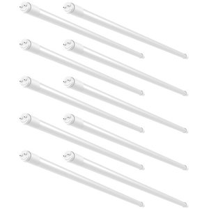 lot 27503 image: Sunco Lighting 10 Pack 4FT T8 LED Tube, 18W40W, Fluorescent, Frosted Cover, 6000K Daylight Deluxe, Single Ended Power (SEP), Ballast Bypass, Commercial Grade - UL Listed