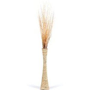 lot 27507 image: 30in tall wood floor vase