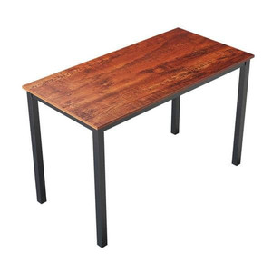 lot 27511 image: 63 in. H Rectangular Sandalwood Home Office Standing Desk with Metal Frame