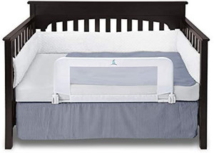 lot 27517 image: Baby Bed Rail Guard with Reinforced Anchor Safety