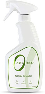 lot 36156 image: Zero Odor - Pet Odor Eliminator - Permanently Eliminate Air & Surface Odors �� Patented Molecular Technology Best For Carpet, Furniture, Pet Beds - Smell Great Again (Over 400 Sprays Per Bottle)