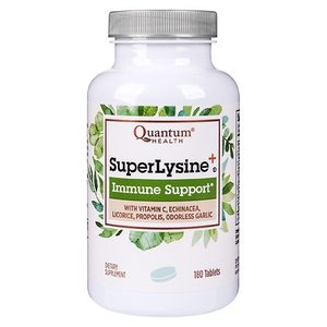 lot 36197 image: Quantum Health Super Lysine, Immune Support, 180 Tablets