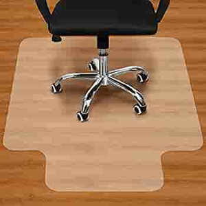 lot 36247 image: Office Chair Mat for Hardwood Floor - 36x48 Clear PVC Desk Chair Mat - Heav...