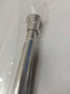 lot 36248 image: BRIOFOX Tension Curtain Rod 43-73 Inches, Adjustable Shower Curtain Rod for Windows or Doorways, Matte Nickel