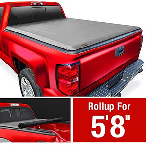 lot 36309 image: MaxMate Soft Roll Up Truck Bed Tonneau Cover Compatible with 2014-2018 Chevy SilveradoGMC Sierra 1500 2019 LDLimited Only  Fleetside 58 Bed (69)  TCC169006