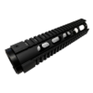 lot 36330 image: DB TAC INC 12 Inch Length Low Profile Free Float Handguard Quad Rail Picatinny For .2235.56