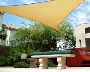 lot 39491 image: BIGOCEAN Sonnensegel triangle Anti-UV waterproof just the cover