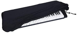 lot 39492 image: 88 Keyboard Electronic Piano Keyboard Dust Cover, Waterproof Dust Proof 88 Keyboard Digital Piano Bags Cases Covers, Made of Polyester & Spandex with Built-In Bag Elastic Cord Locking Clasp