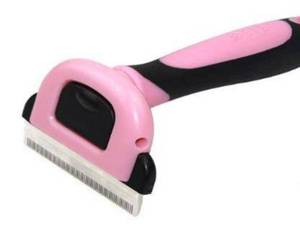 lot 39551 image: Dog or cat Shedding Brush Pink